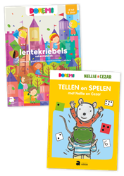 Lentevakantieboek Doremi 2021 + Tellen en spelen met Nellie & Cezar